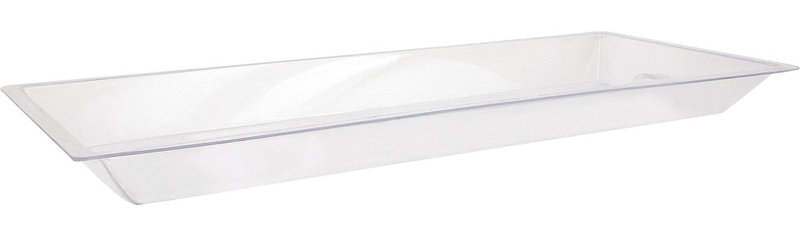 1BLPT56-acrylic-tray with drain-55”x 22”x 5” 1BLPT56 acrylic tray with drain 55 inches x 22 inches x 5 inches