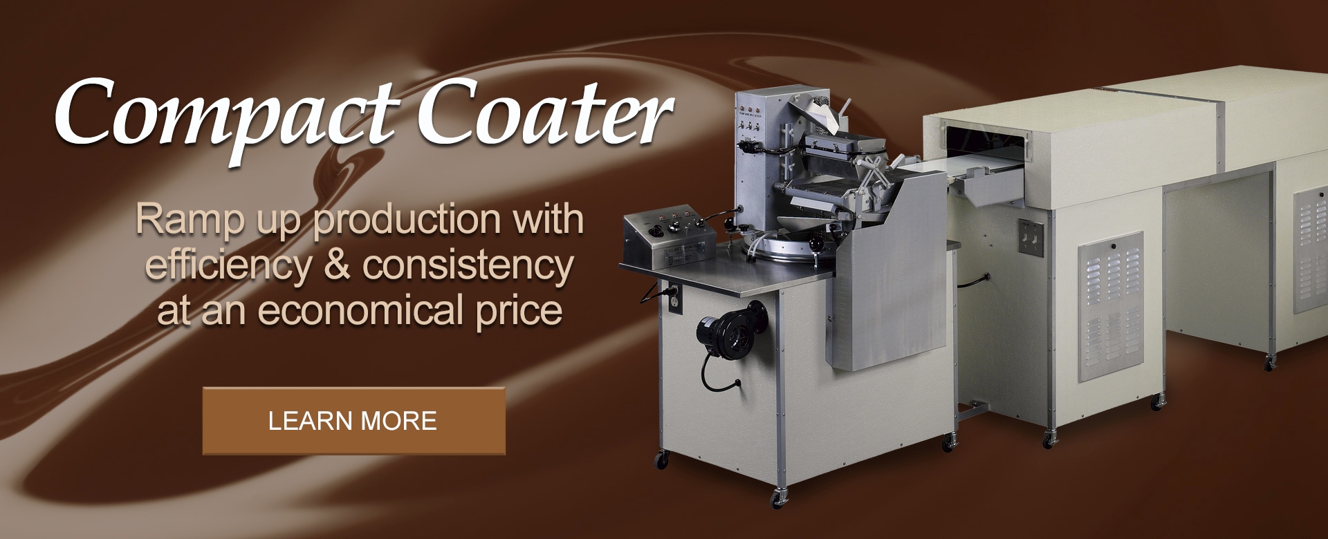 Hilliard's Chocolate Compact Coater Machine